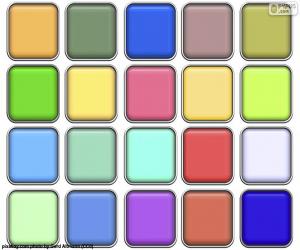 Puzzle Πλατείες των χρωμάτων